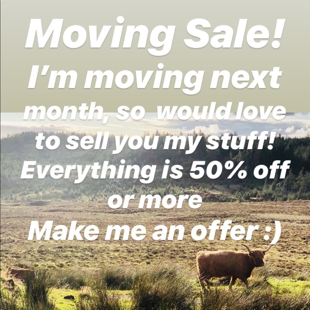 Moving Sale